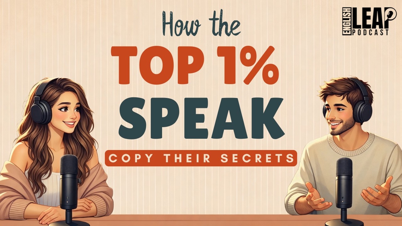 English Podcast for Easy English Conversation | How To Speak Like The 1% Elite | Learn English Fast