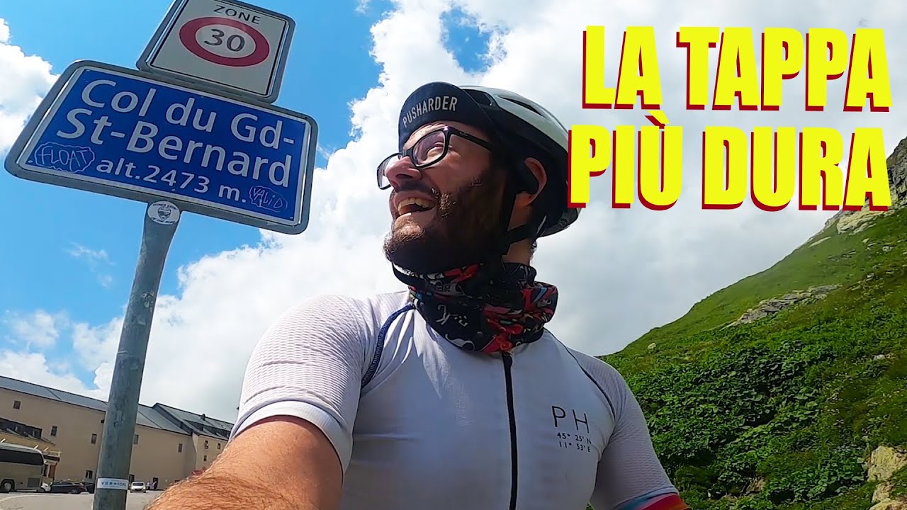 VIA FRANCIGENA IN BICICLETTA #11 - VALICO IL GRAN SAN BERNARDO E TORNO IN ITALIA