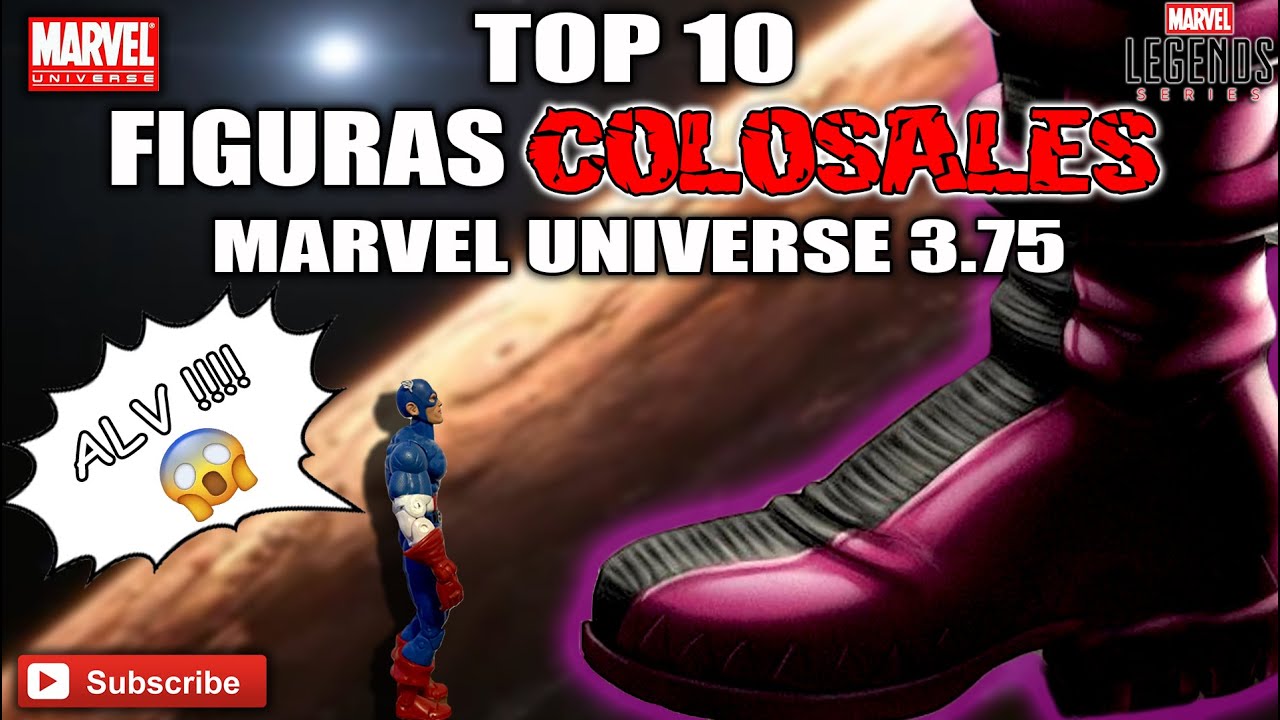 TOP 10 FIGURAS COLOSALES (GIGANTES) DE LAS MARVEL UNIVERSE 3.75 ESCALA 1:18 #top10 #marvel #ucm