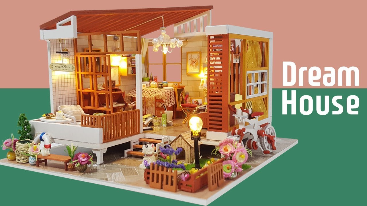 DIY Miniature DollhouseㅣDream Houseㅣ드림하우스 미니어쳐ㅣ박소소