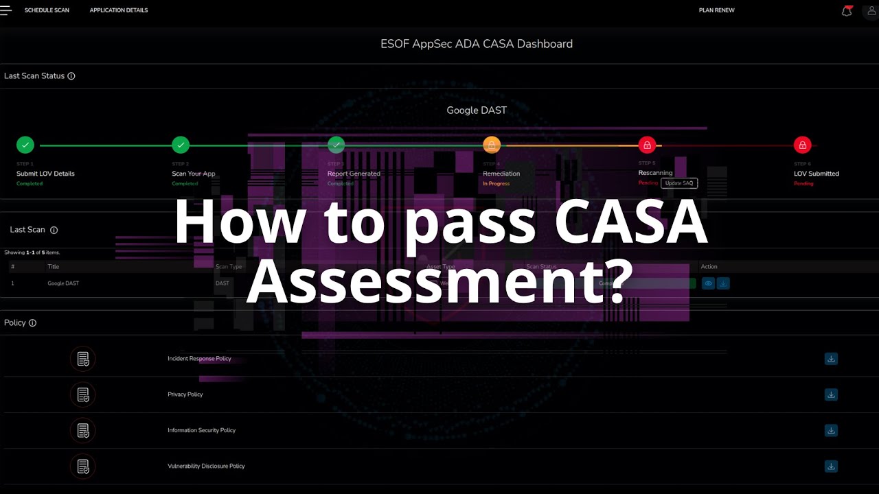 How to Pass Google CASA Assessment (Cloud App Security for SaaS + Gmail API)