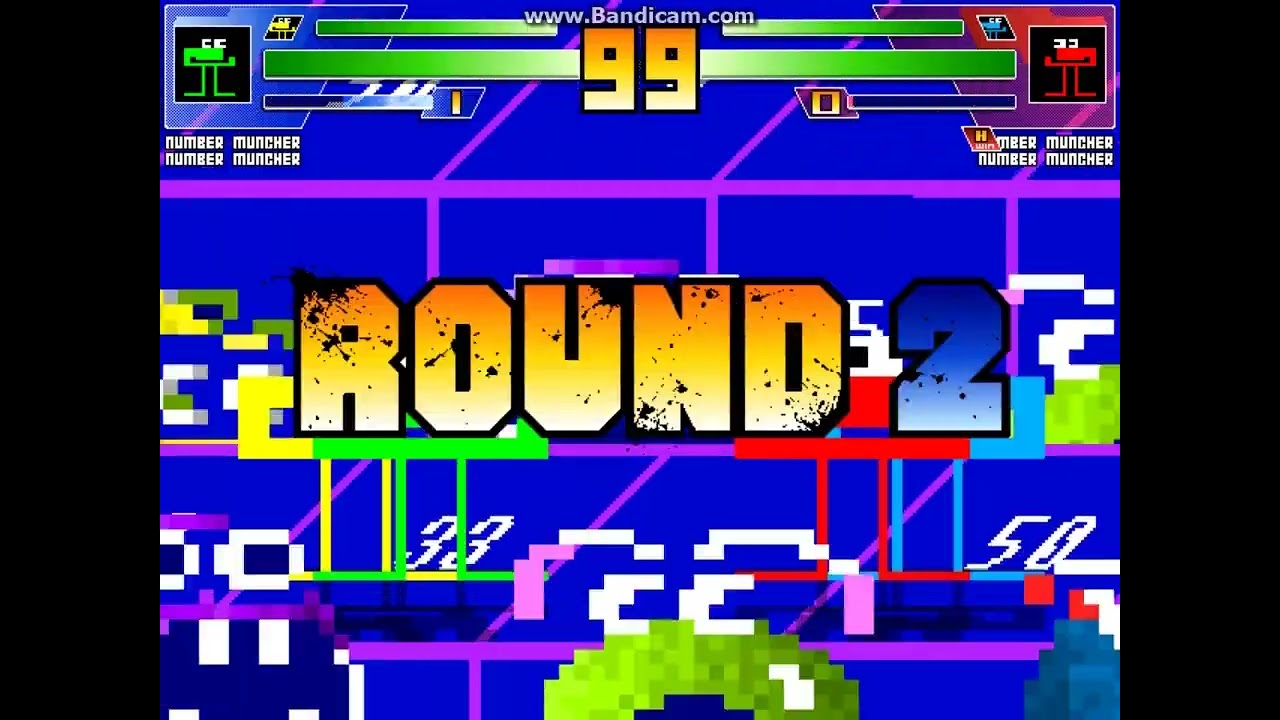 MUGEN battle #4635: 4X Number Muncher