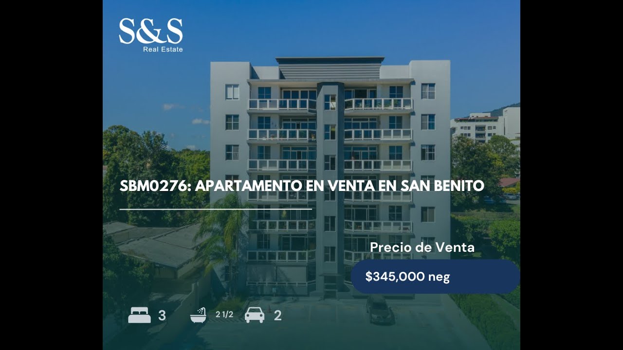 SBM0276: Apartamento en Venta en San Benito