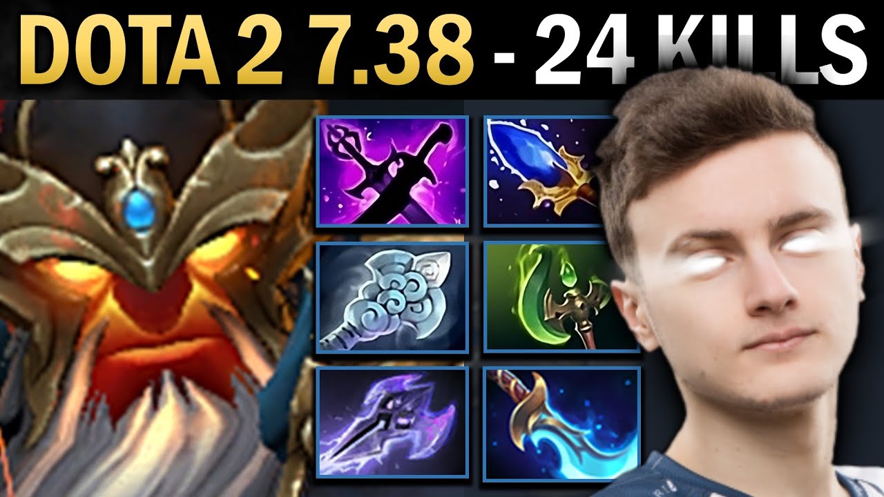 Ember Spirit Gameplay Miracle with 24 Kills and Parasma - Dota 2 7.38