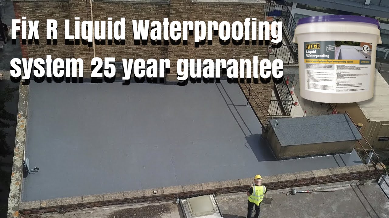 FIX-R Liquid installation M&K ROOFING SE18