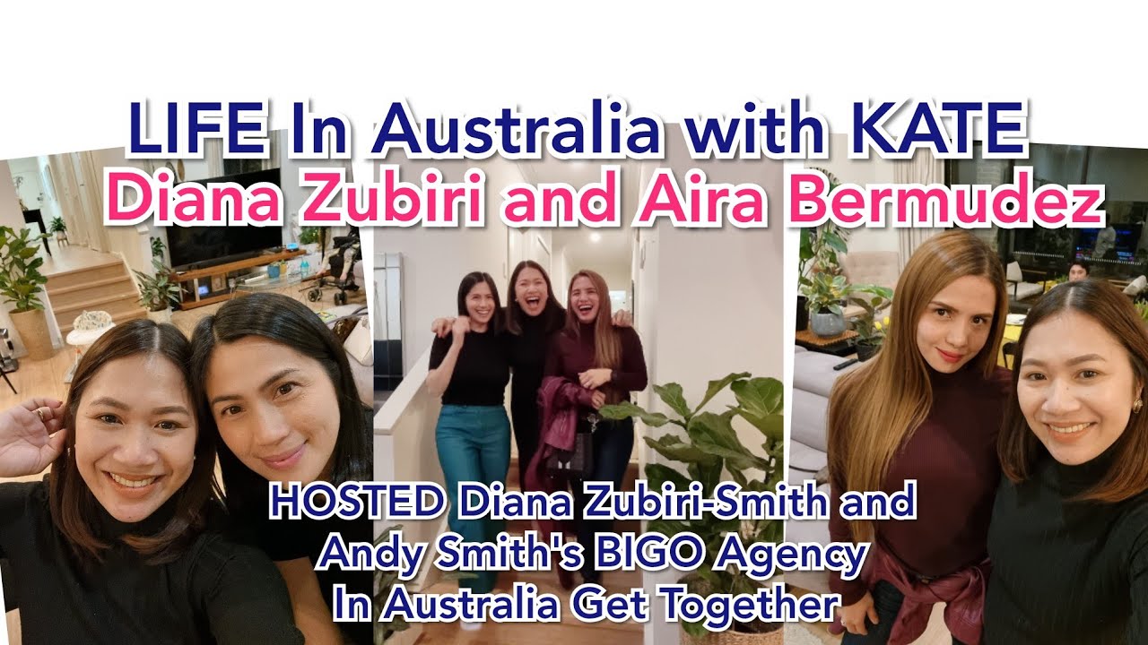 Hosted Diana Zubiri and Andy Smith's Agency Get Together in Australia #dianazubiri and #eiraBermudez