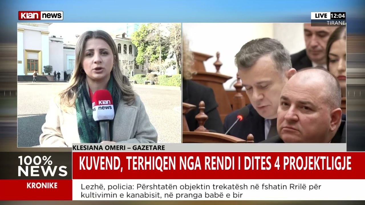 Çfarë po ndodh në seancë plenare? Tërhiqen katër projekt-ligje