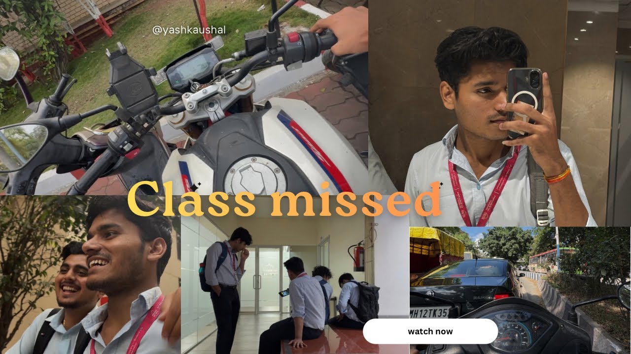 We missed our Lecture because of this..🥲 || #yashkaushal #vlog 