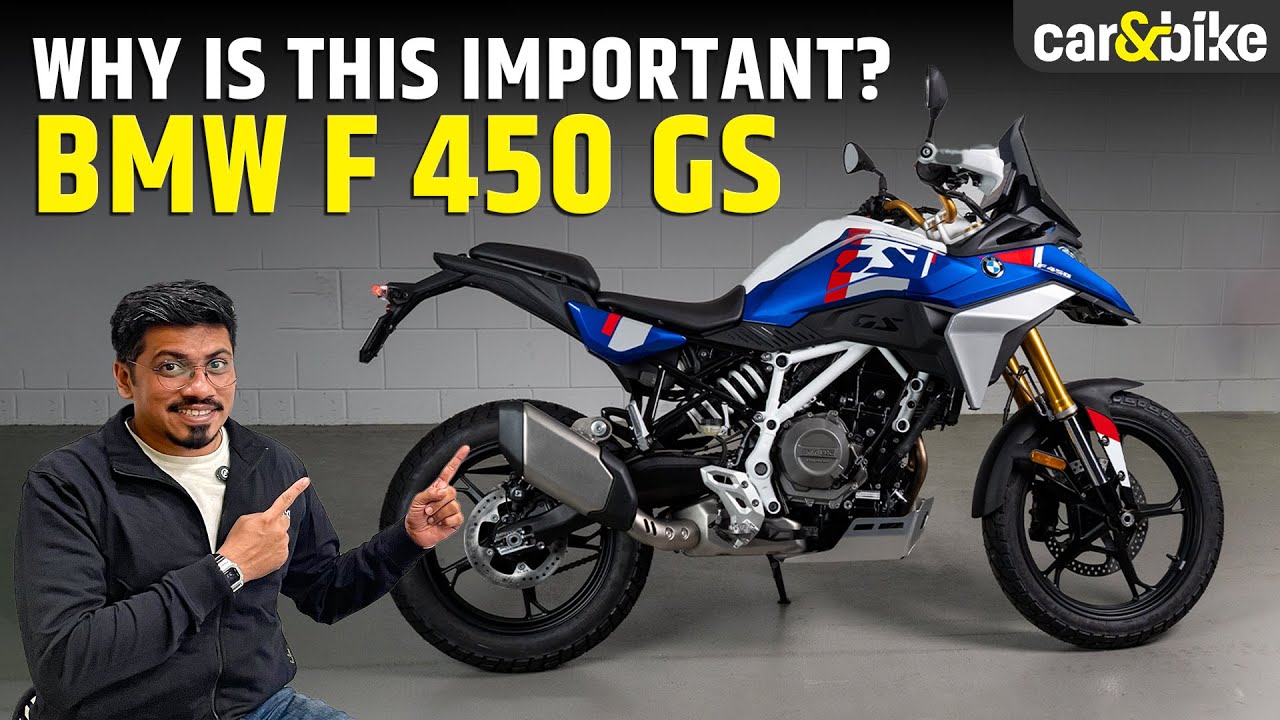 BMW F 450 GS Unveiled At EICMA 2025 | First Look | carandbike