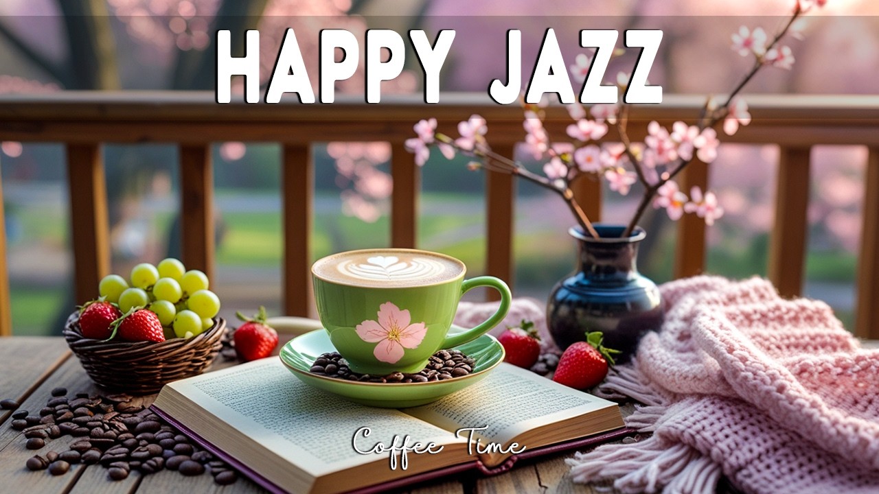 Happy March Jazz Cafe ☕ Positive Spring Morning Jazz & Bossa Nova Piano for Relax, Work & Study