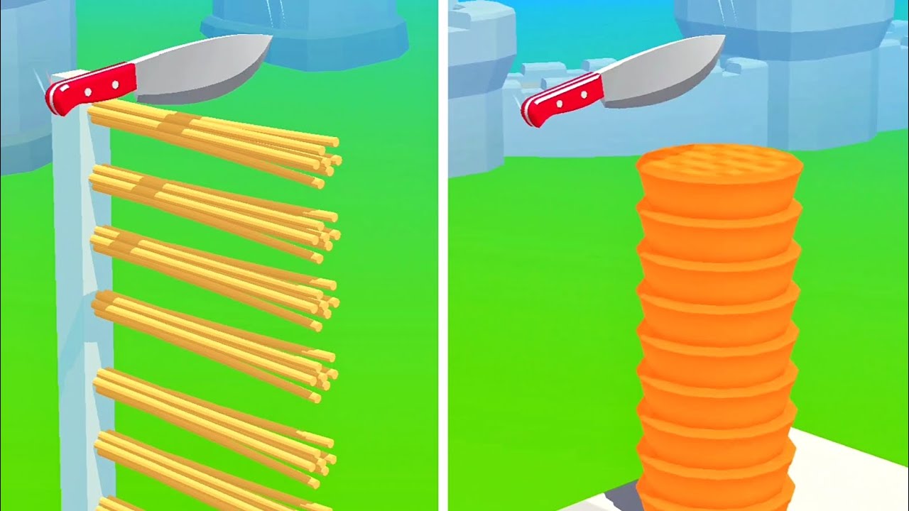 Slice It All Game! Satisfying and Relaxing ASMR Slicing Video NEW UPDATE