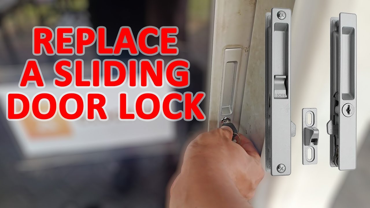 How to Replace a Sliding Door Lock | Easy DIY Fix!