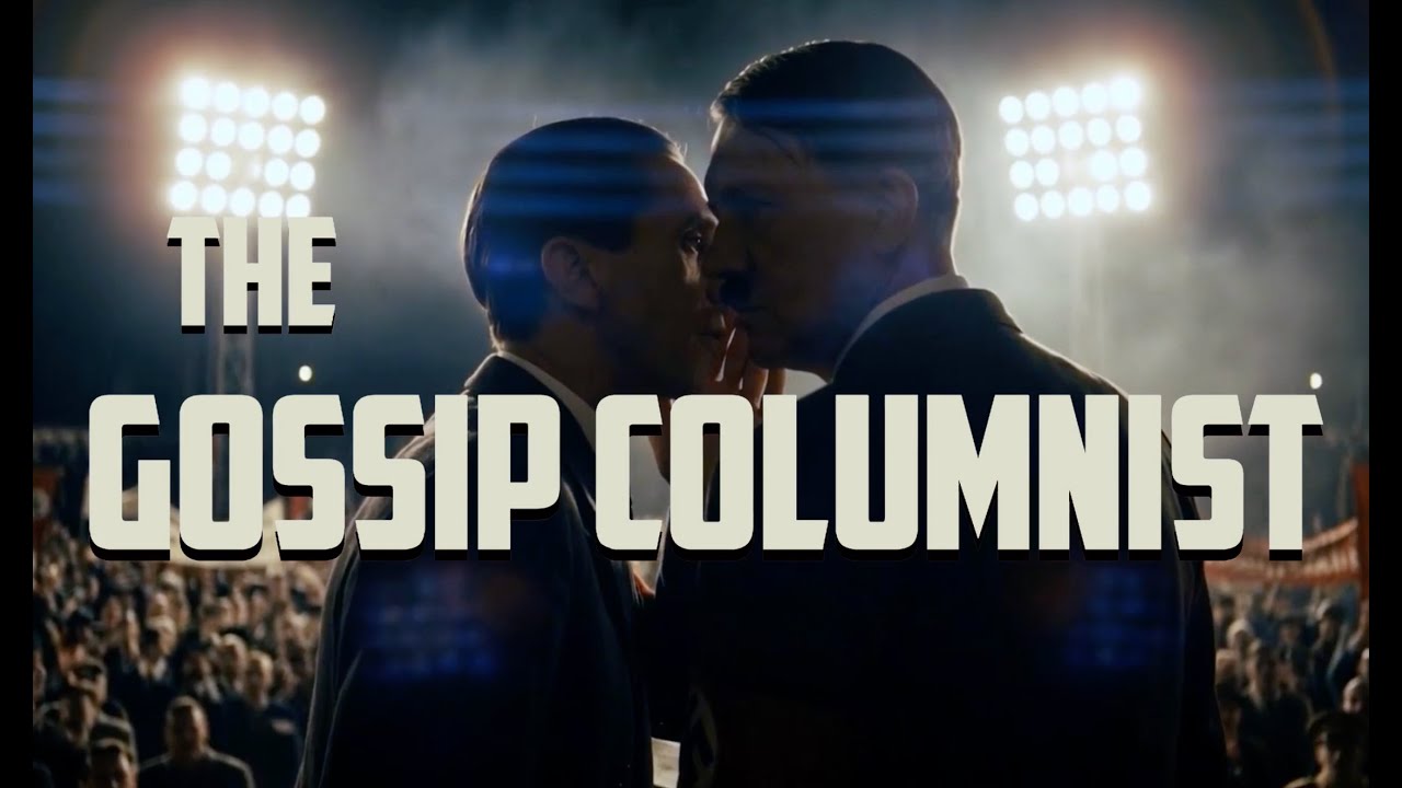 THE GOSSIP COLUMNIST by Martyn Burke, Official Book Trailer