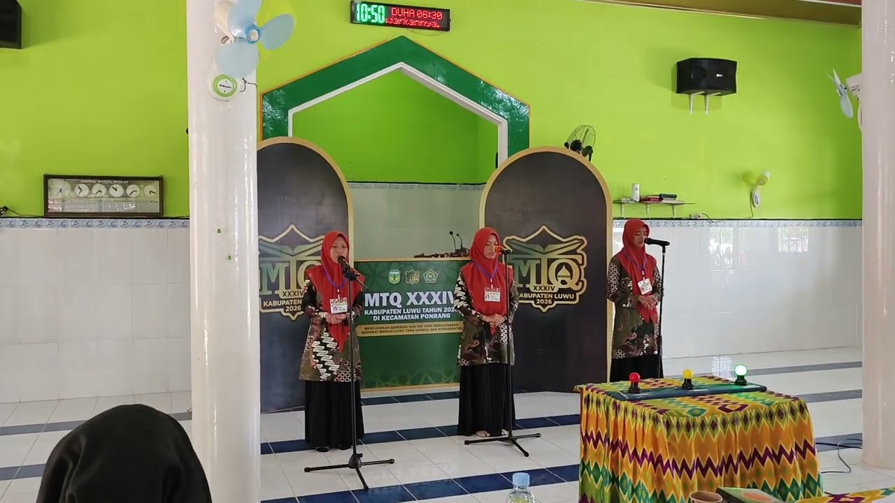MTQ Tingkat Kab.Luwu Tahun 2026 Cabang Syarhil Qur'an Putri Kec.Belopa Utara