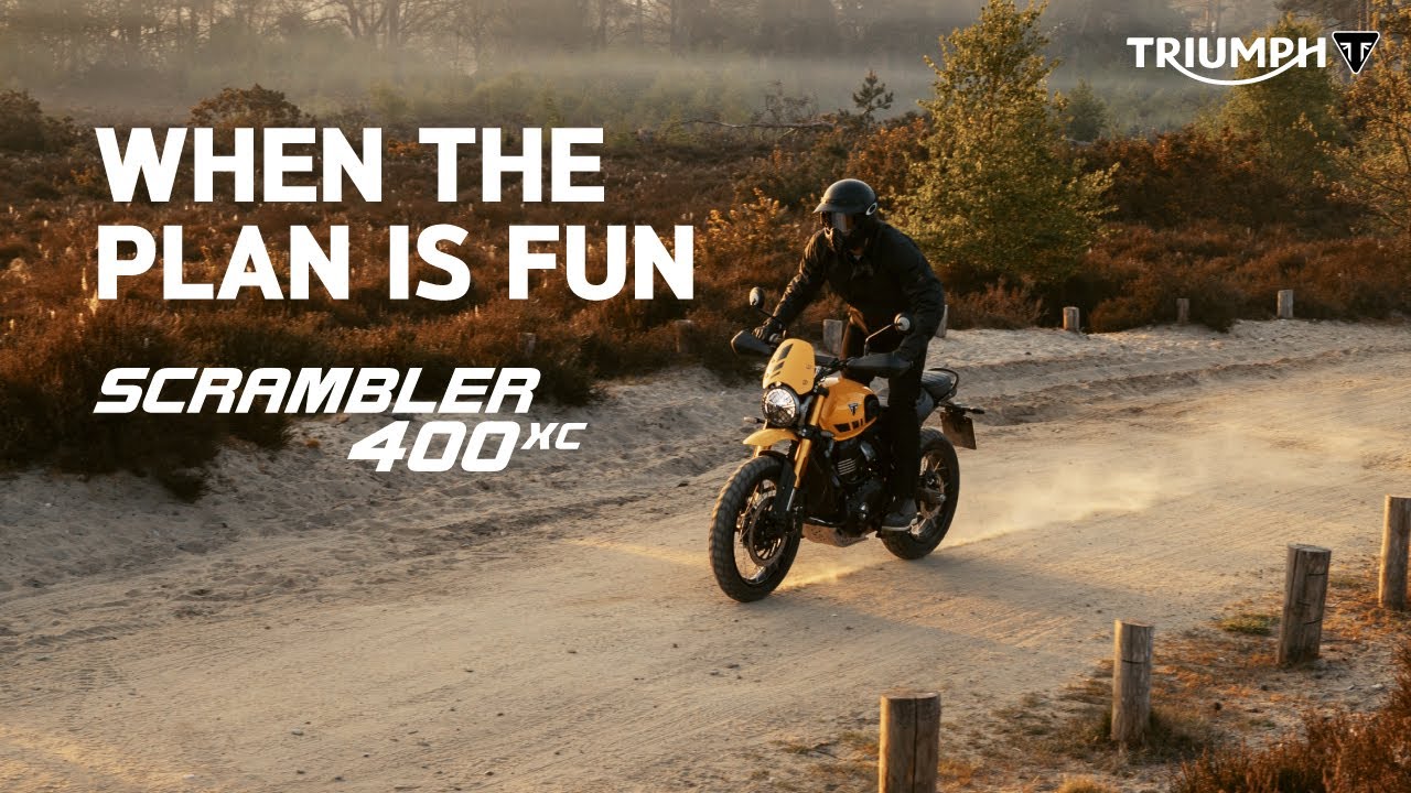 When the plan is fun | SCRAMBLER400 XC
