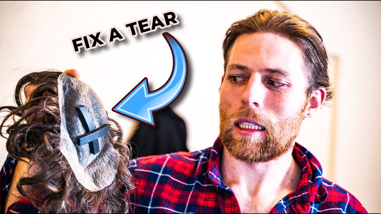Fix a Poly Hair System Tear! - Non Surgical Hair Restoration Unit Repair
