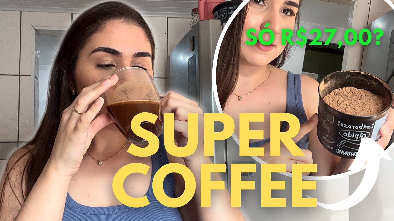 CAFÉ TERMOGÊNICO CASEIRO | Funciona como PRÉ TREINO | Receita de SUPER COFFEE caseiro BARATO