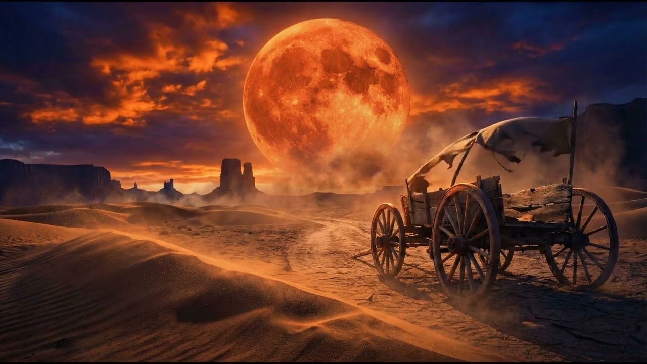 🩸🌙 Blood Moon Caravan – Psychedelic Horror Western LoFi