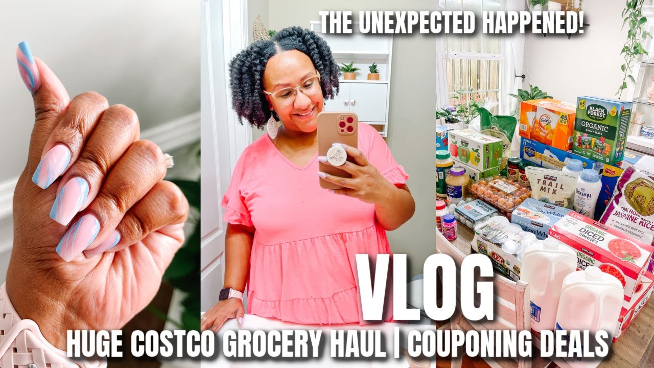 VLOG: ONCE A MONTH COSTCO GROCERY HAUL | BACK TO SCHOOL KITCHEN RESTOCK | TARGET LAUNDRY COUPON DEAL