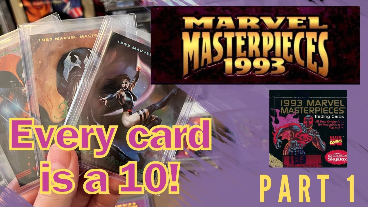 Part 1: ‘93 Masterpiece Box Contained all Gem Mint Cards!