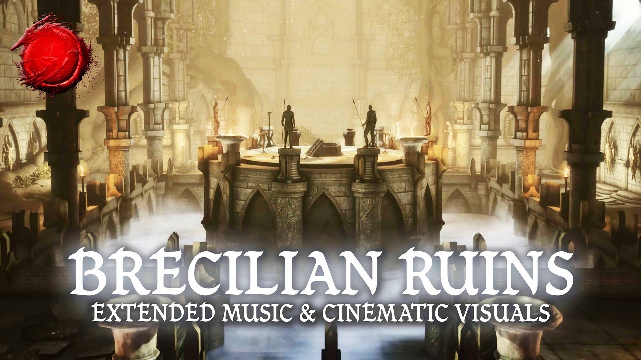 Dragon Age: Origins - Brecilian Forest Ruins (1 Hour of Ambient Music)