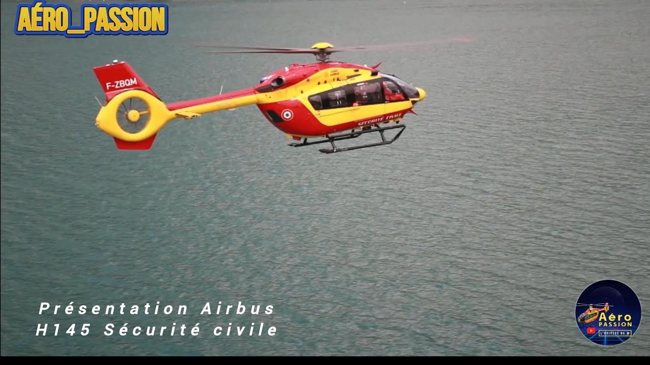 Présentation du H145 - Hélicoptère de la Sécurité civile