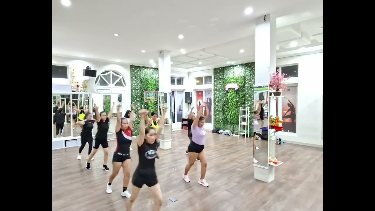 Aerobic, semangat latihan @yumaanjoya