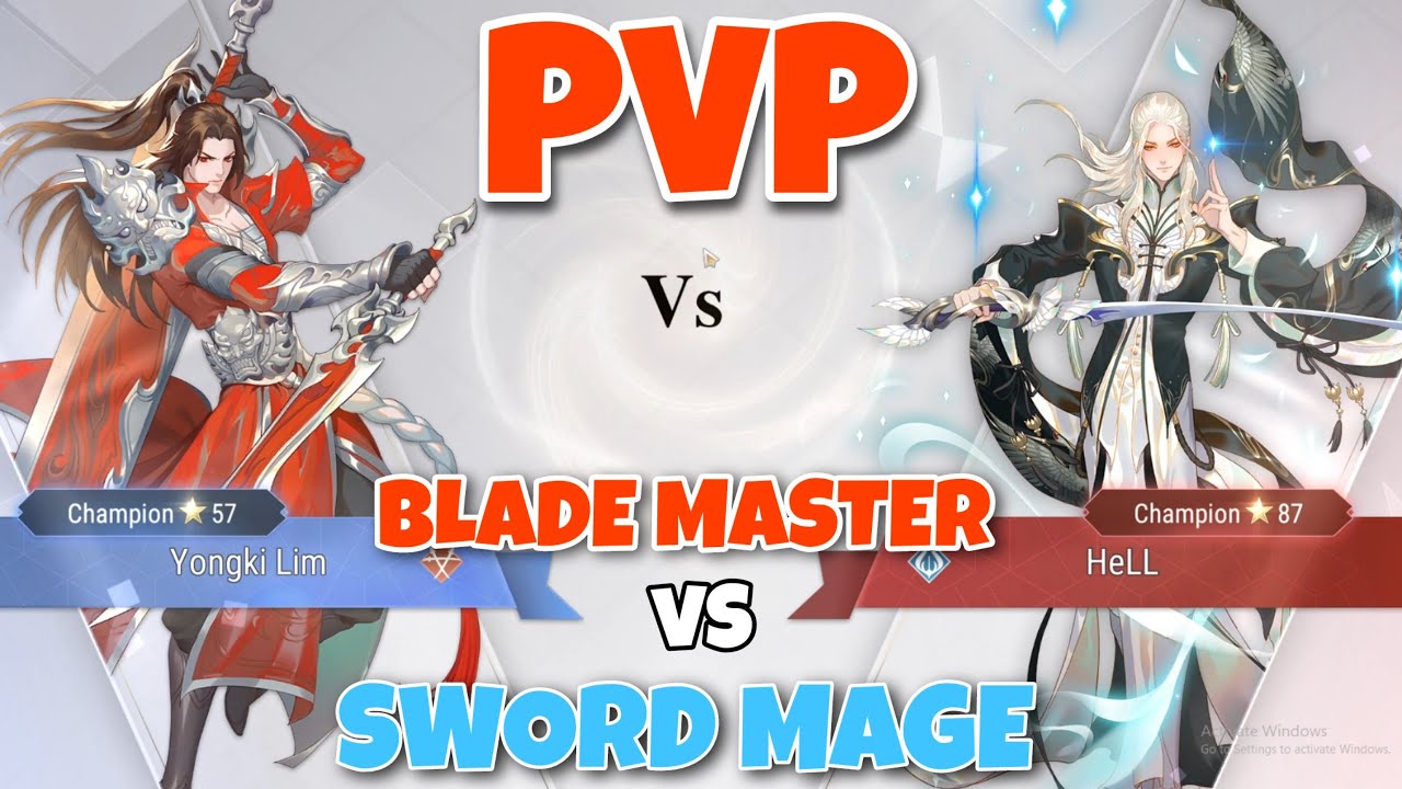 RANK CHAMPION PVP BLADE MASTER VS SWORD MAGE | REVELATION INFINITE JOURNEY