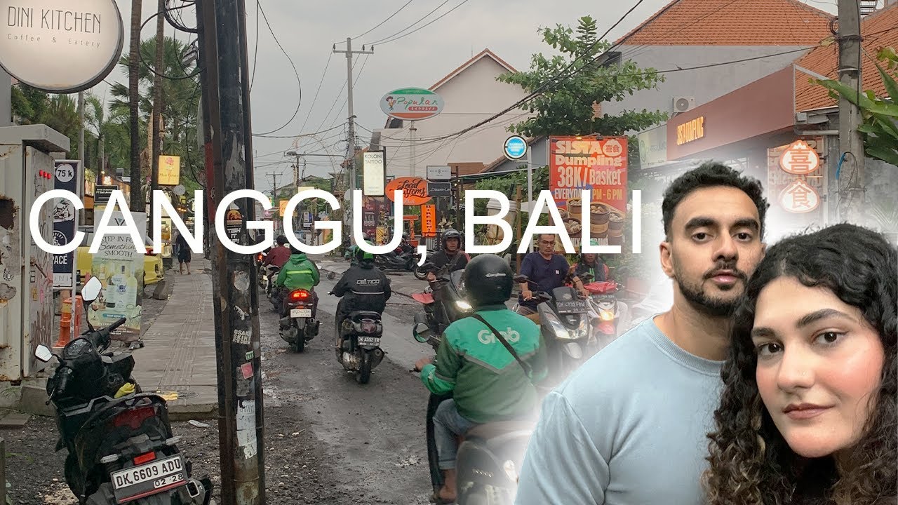 Exploring Canggu, Bali | Beach, Cafe, SPA | URDU VLOG