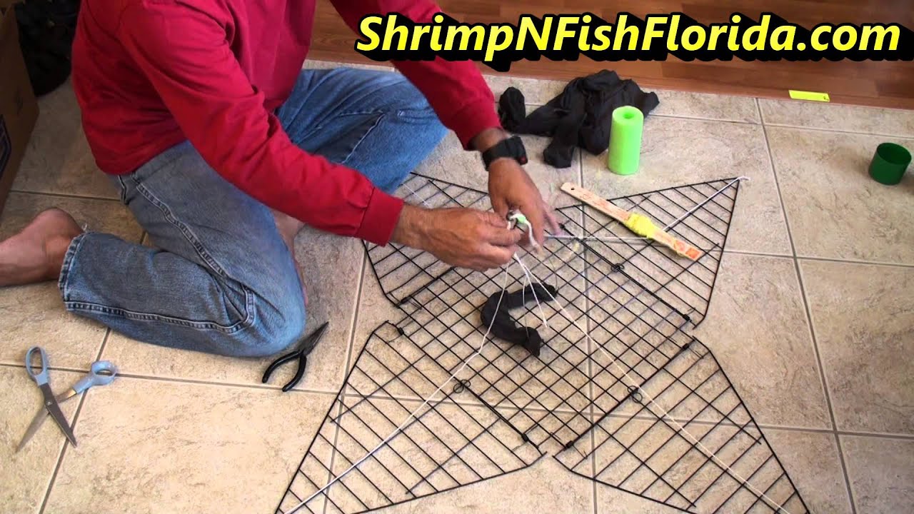 How To Rig Your Portable Crab Trap With Bait