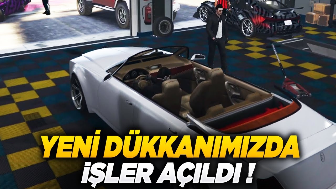 YENİ MEKANİK DÜKKANIMDA İŞLER AÇILDI ! ARABAM (GTA 5 RP)