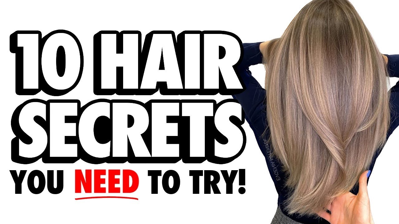 10 Hair Secrets from Celebrity Hairdressers! *MUST-TRY*