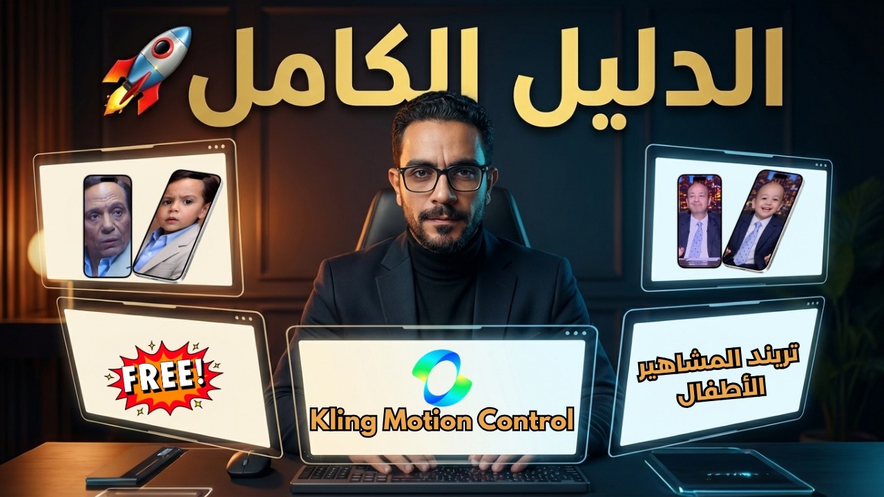 شرح Kling Motion Control : إزاي تعمل فيديوهات 
