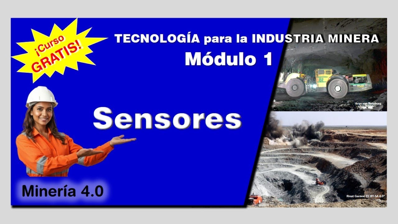 SENSORIZACIÓN en Minería⚒️: La clave de la Eficiencia y Seguridad|Curso🆓GRATUITO💻Online