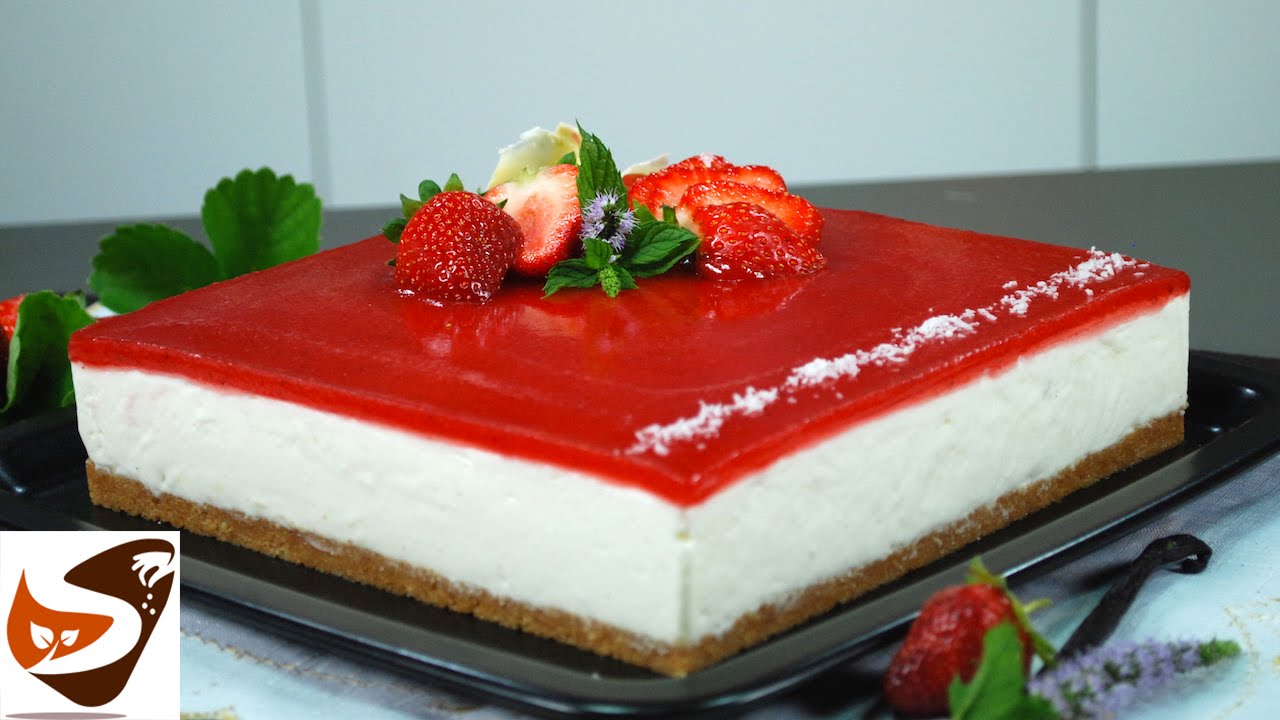Cheesecake fredda: dolce facile, senza cottura (cheesecake alle fragole)