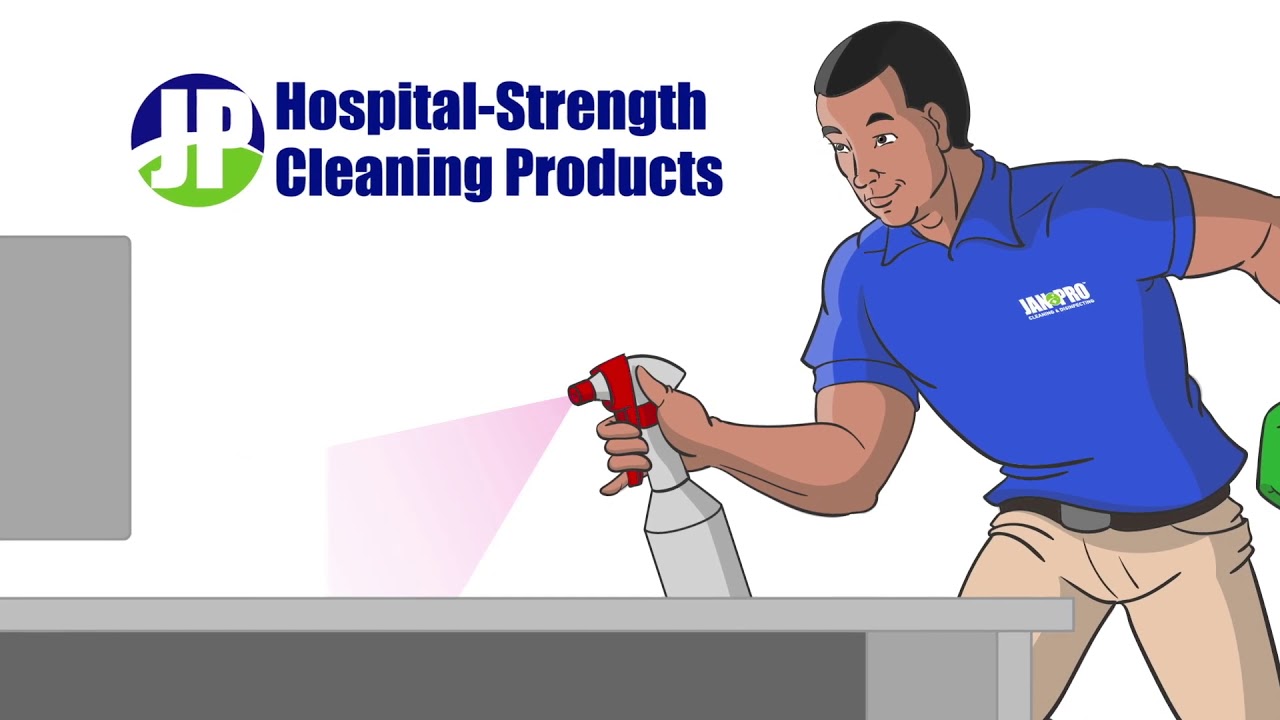How JAN-PRO Cleaning & Disinfecting Works