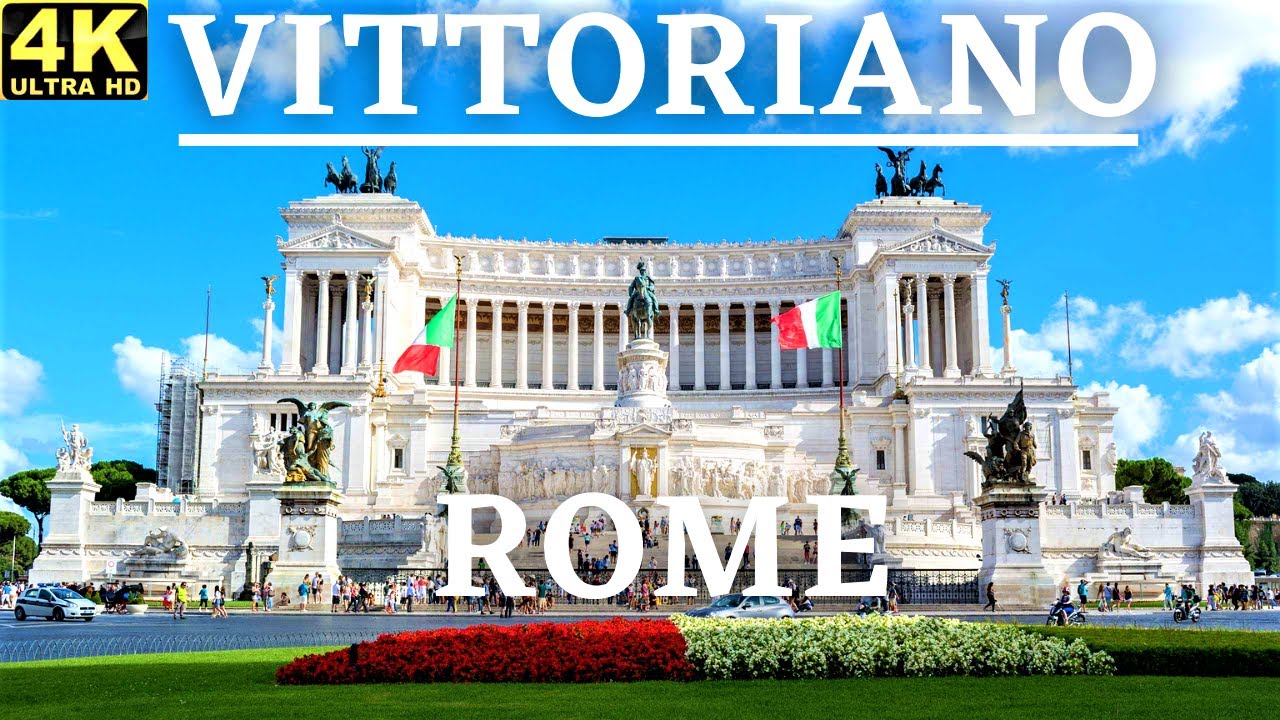 VITTORIANO ROME | Walking Tour ROME, ITALY #4k #gopro10