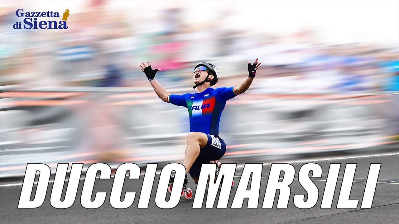 Duccio Marsili, the world champion from Siena