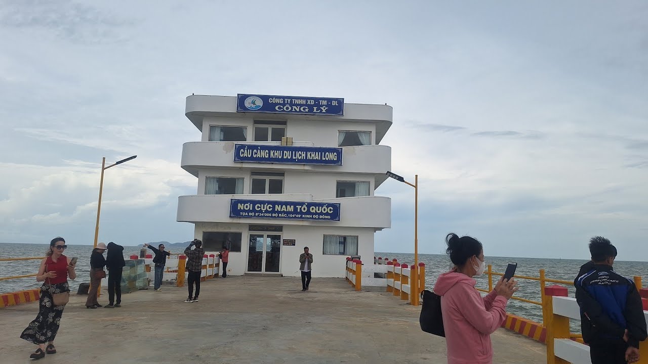 Tham quan khu du lịch Khai Long Đất Mũi Cực Nam Tổ Quốc  !!!