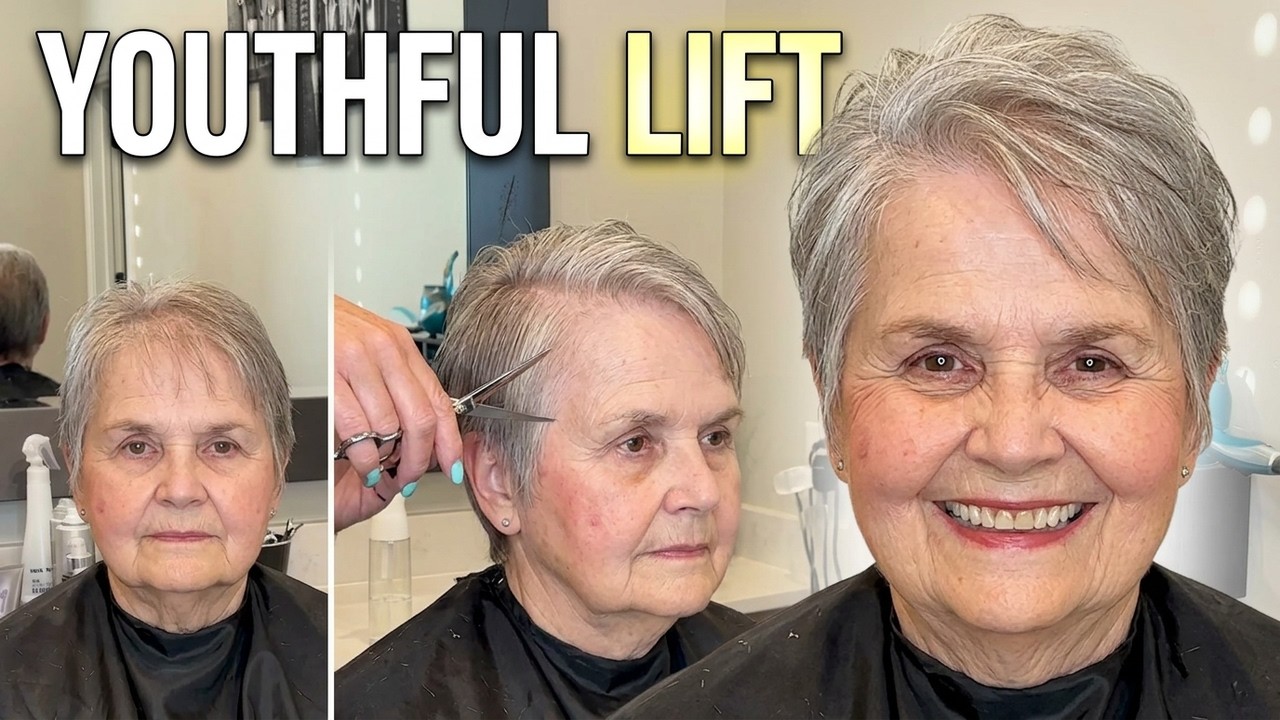 She’s 83 But Looks 10 Years Younger With This Haircut!