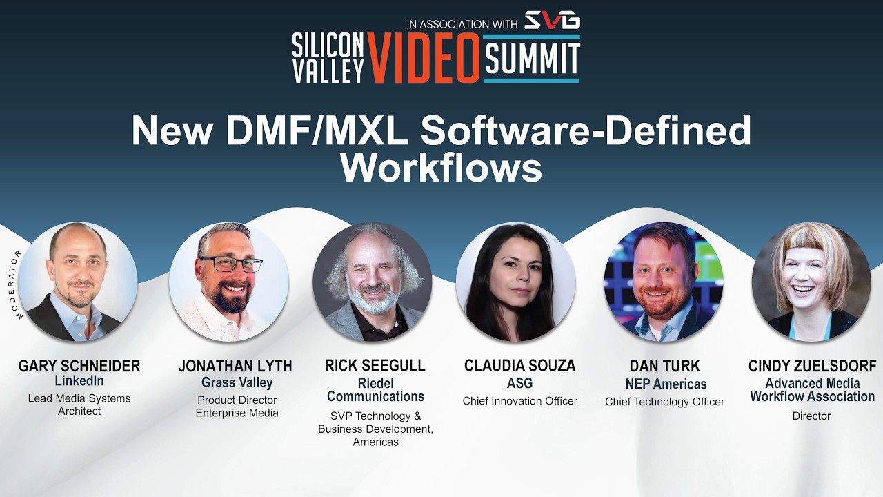 NEW DMF/MXL Software-Defined Workflows