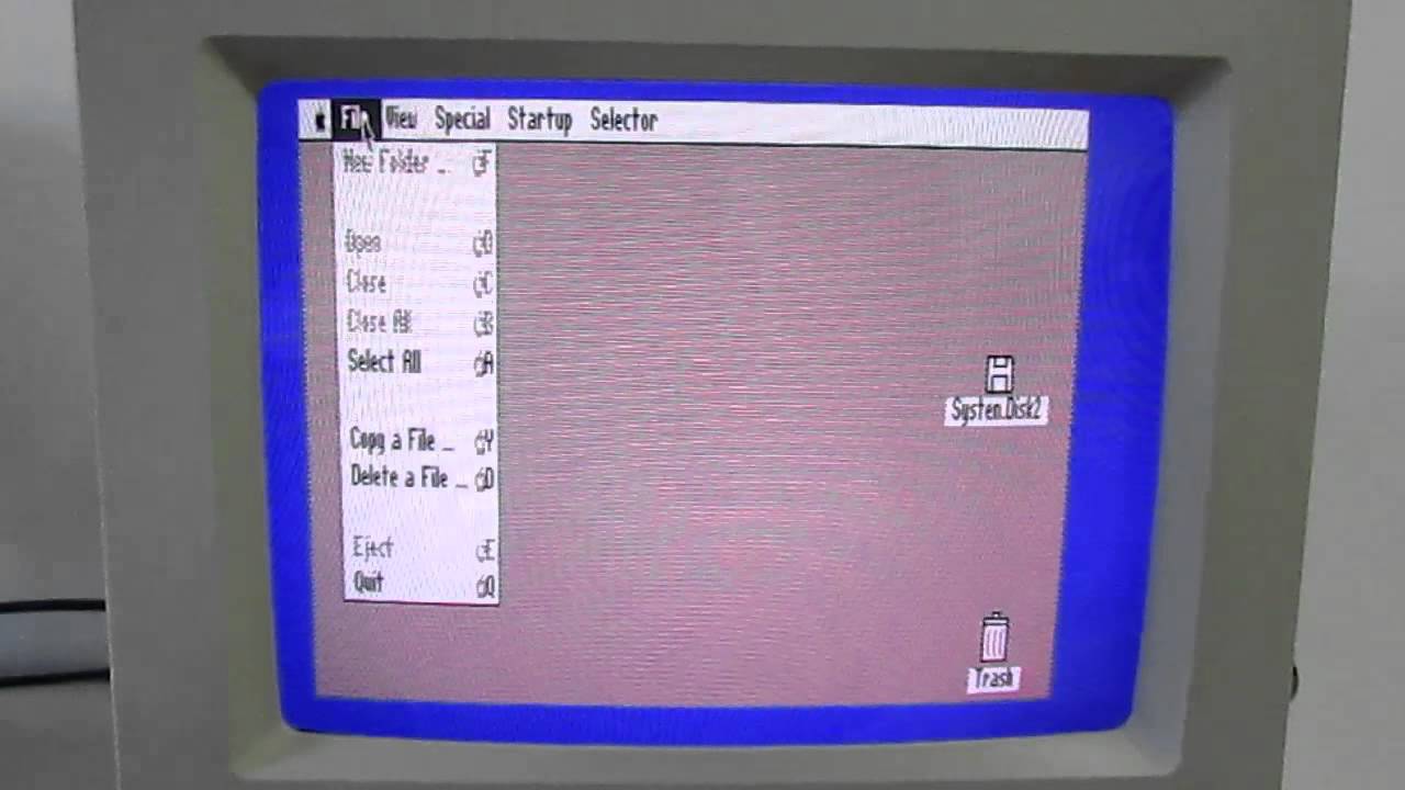 Apple II GS - introduction, Apple II Desktop 1.1