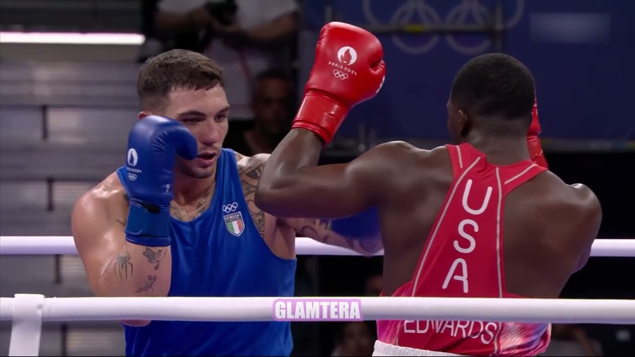 Joshua Edwards (USA) vs Diego Lenzi (ITA) | 2024 Olympics | HIGHLIGHTS