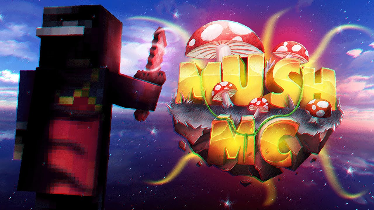 Jogando Bedwars no MushMC até eu PERDER