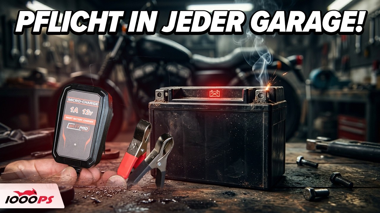 Nie wieder leere Motorradbatterie!