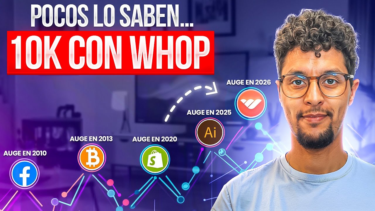 ¡TE PAGAN por NO HACER NADA! 💰 Nueva forma de ganar dinero online 2025 con Whop Español Clipping