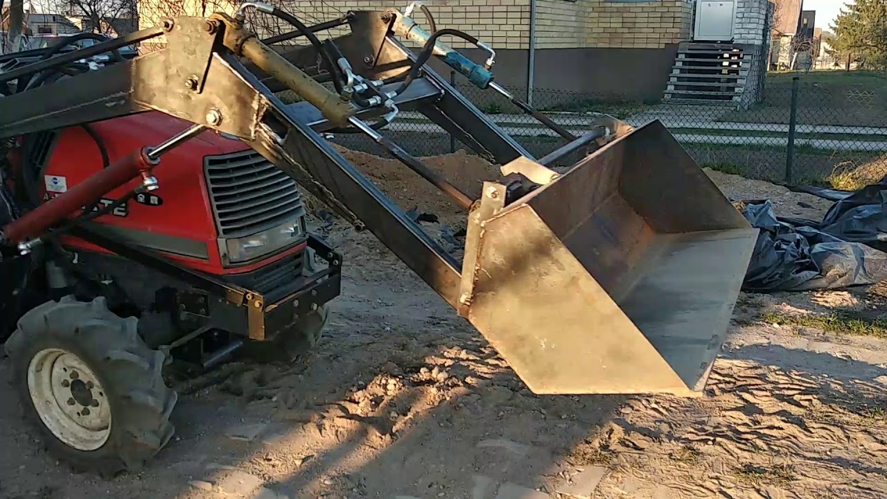 Homemade front loader