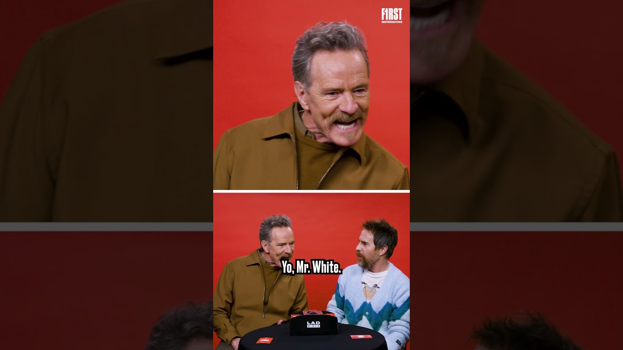 Bryan Cranston's hilarious attempt at an Aaron Paul impression