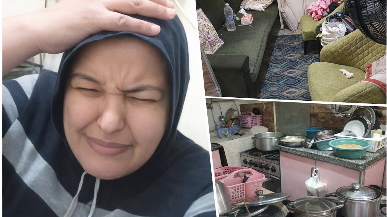 بيتى انهار فى يومين تعبى 💔  قومت واتحديت الكسل ورجعت البيت جنه 🏠 روتين الست الشاطره 🧹🙆