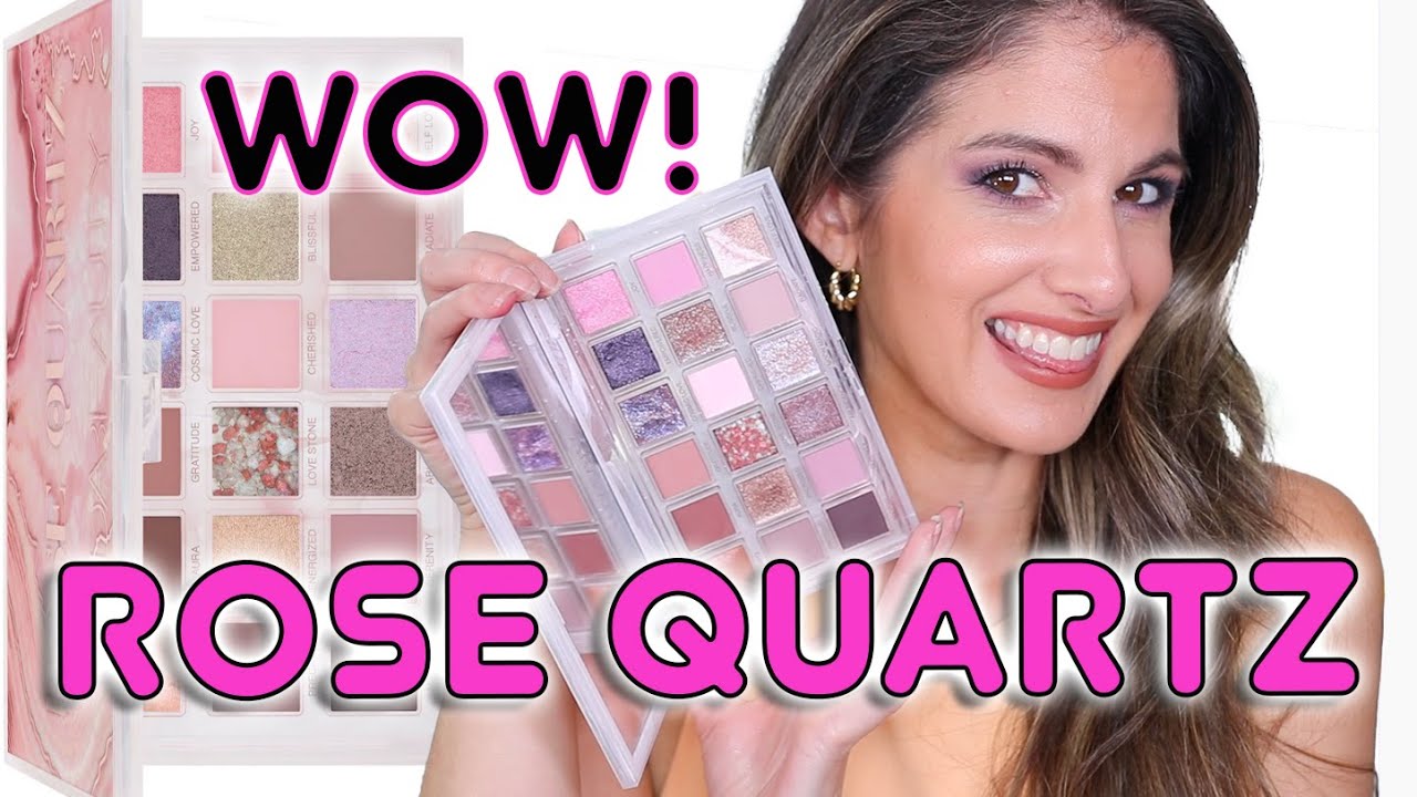 Huda Beauty Rose Quartz! OMG this is a must see!